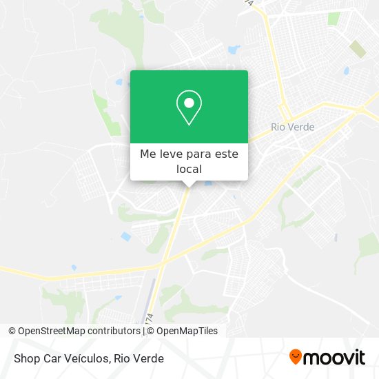 Shop Car Veículos mapa