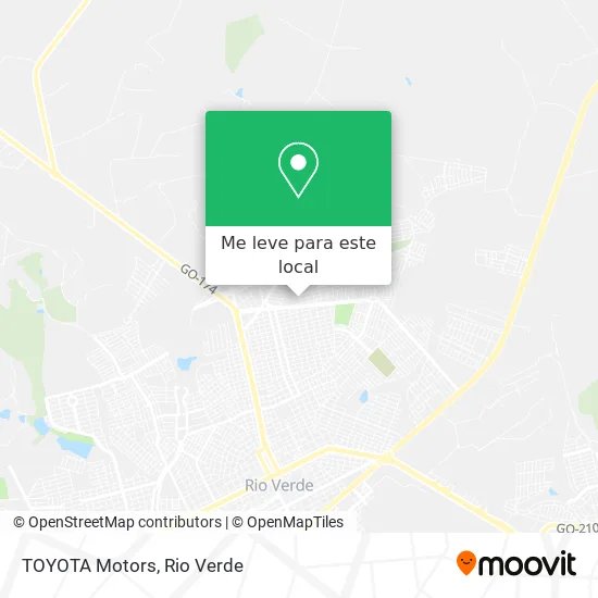 TOYOTA Motors mapa