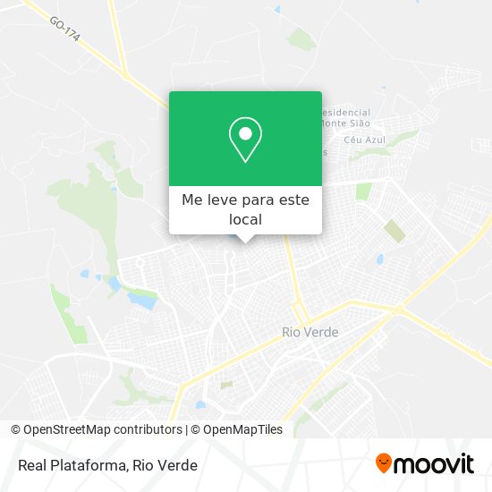 Real Plataforma mapa