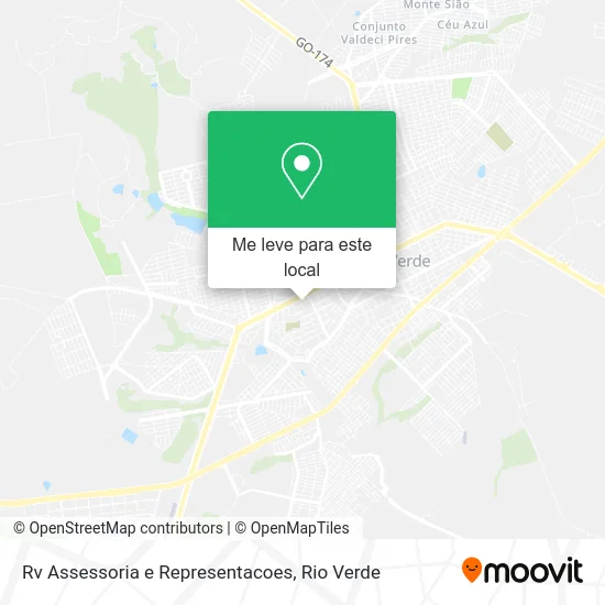 Rv Assessoria e Representacoes mapa