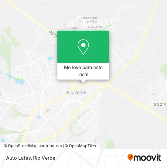 Auto Latas mapa