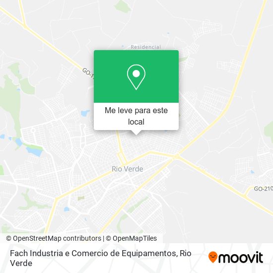 Fach Industria e Comercio de Equipamentos mapa