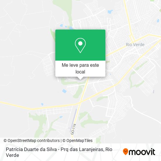 Patrícia Duarte da Silva - Prq das Laranjeiras mapa