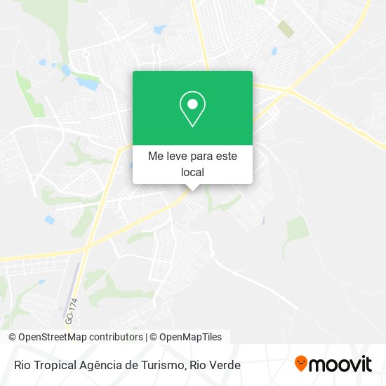 Rio Tropical Agência de Turismo mapa