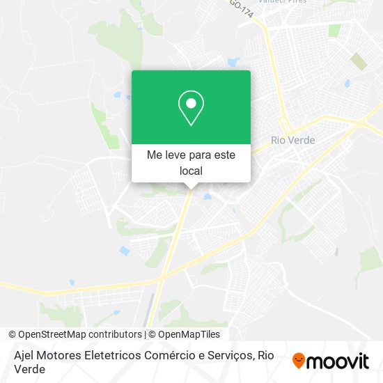 Ajel Motores Eletetricos Comércio e Serviços mapa