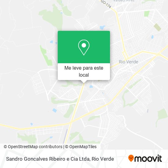 Sandro Goncalves Ribeiro e Cia Ltda mapa