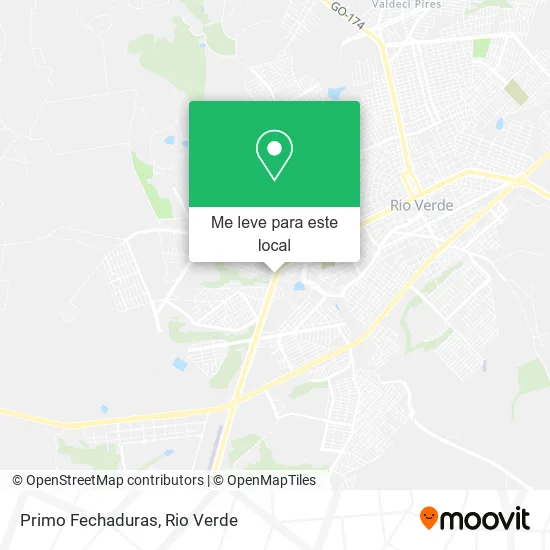 Primo Fechaduras mapa