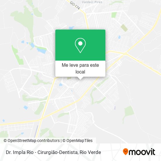 Dr. Impla Rio - Cirurgião-Dentista mapa