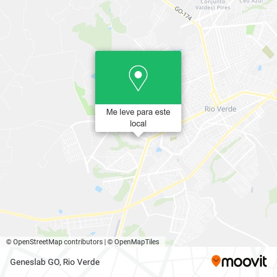Geneslab GO mapa