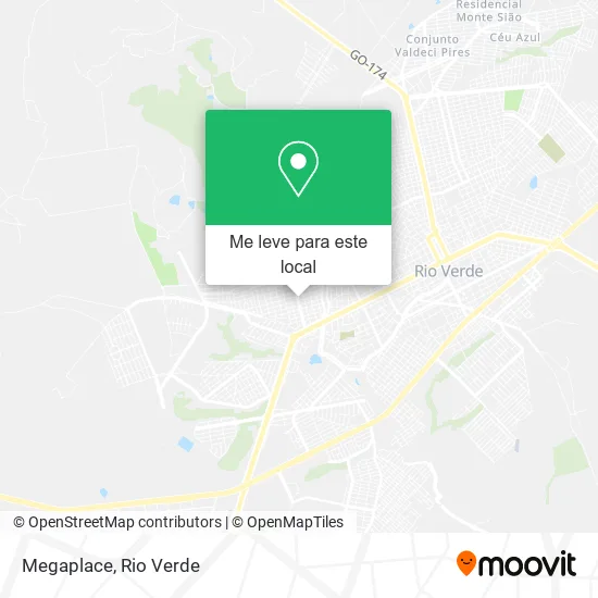 Megaplace mapa