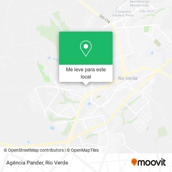 Agência Pander mapa