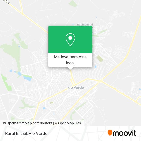 Rural Brasil mapa