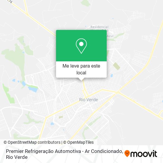 Premier Refrigeração Automotiva - Ar Condicionado mapa