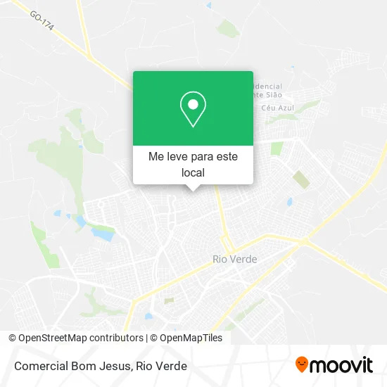 Comercial Bom Jesus mapa