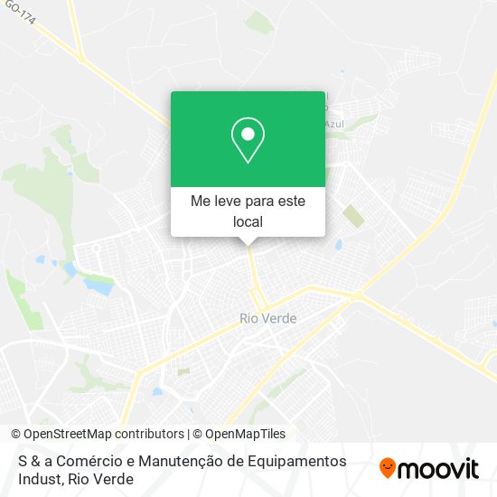 S & a Comércio e Manutenção de Equipamentos Indust mapa