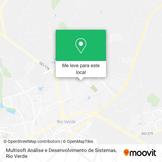 Multisoft Análise e Desenvolvimento de Sistemas mapa