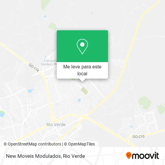 New Moveis Modulados mapa