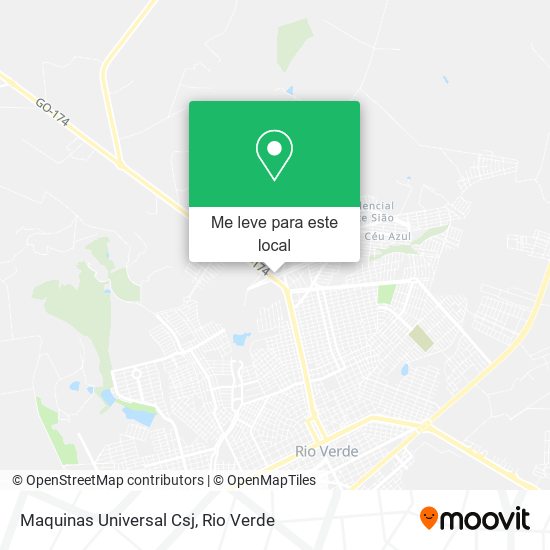 Maquinas Universal Csj mapa