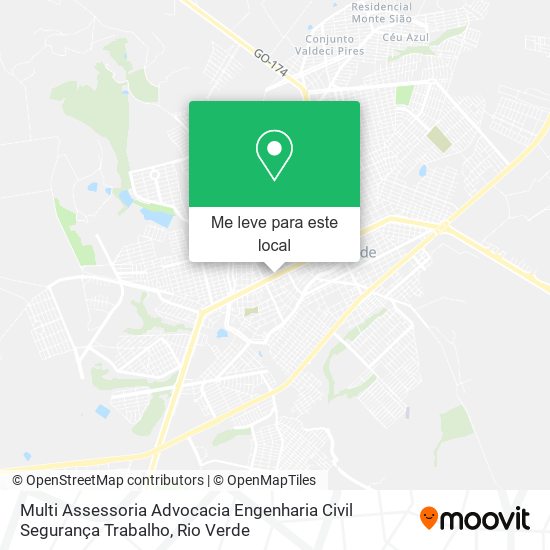 Multi Assessoria Advocacia Engenharia Civil Segurança Trabalho mapa