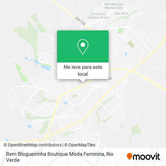 Bem Blogueirinha Boutique Moda Feminina mapa