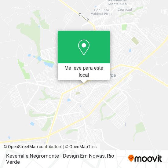 Kevemille Negromonte - Design Em Noivas mapa