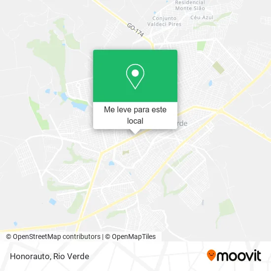 Honorauto mapa