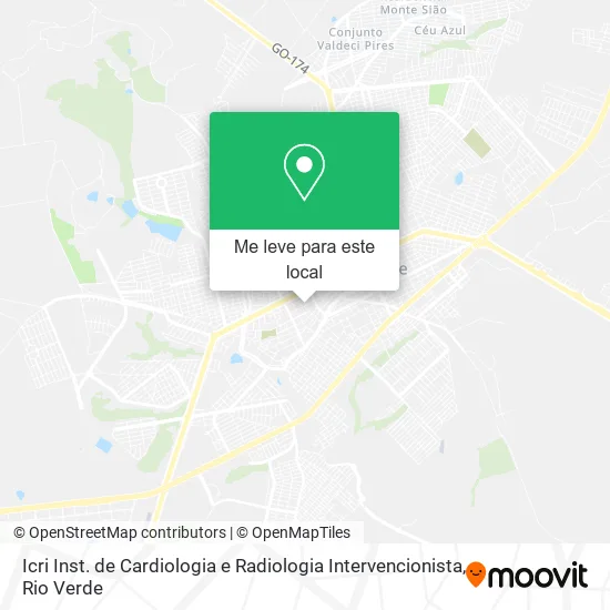 Icri Inst. de Cardiologia e Radiologia Intervencionista mapa