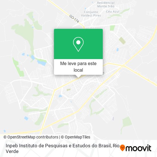 Inpeb Instituto de Pesquisas e Estudos do Brasil mapa