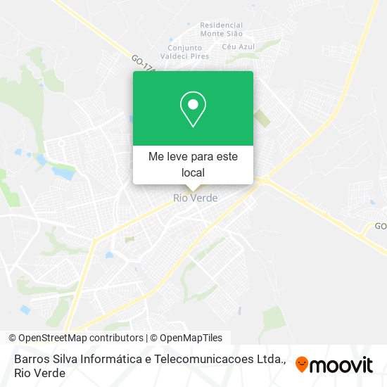Barros Silva Informática e Telecomunicacoes Ltda. mapa