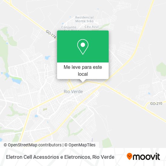 Eletron Cell Acessórios e Eletronicos mapa