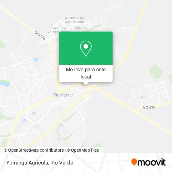 Ypiranga Agricola mapa