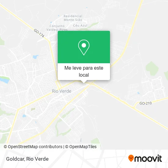 Goldcar mapa