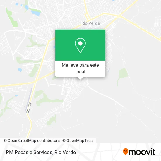 PM Pecas e Servicos mapa