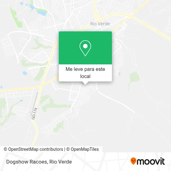 Dogshow Racoes mapa