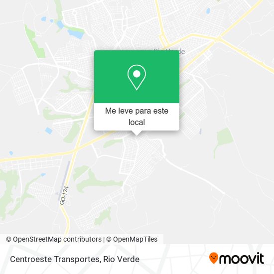 Centroeste Transportes mapa