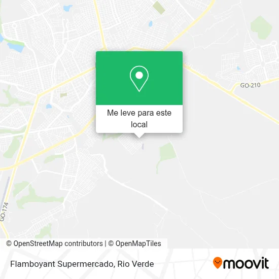 Flamboyant Supermercado mapa