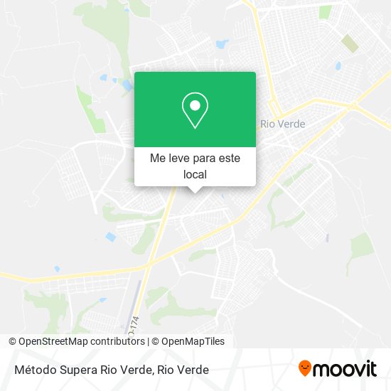 Método Supera Rio Verde mapa