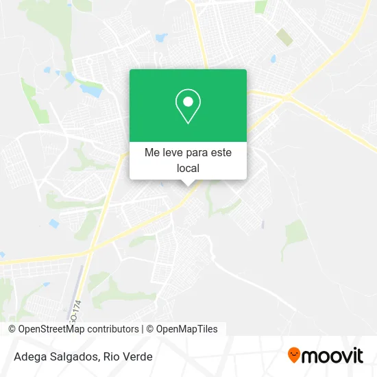 Adega Salgados mapa