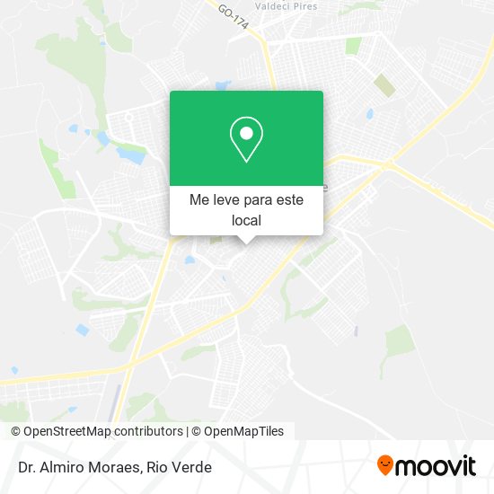 Dr. Almiro Moraes mapa