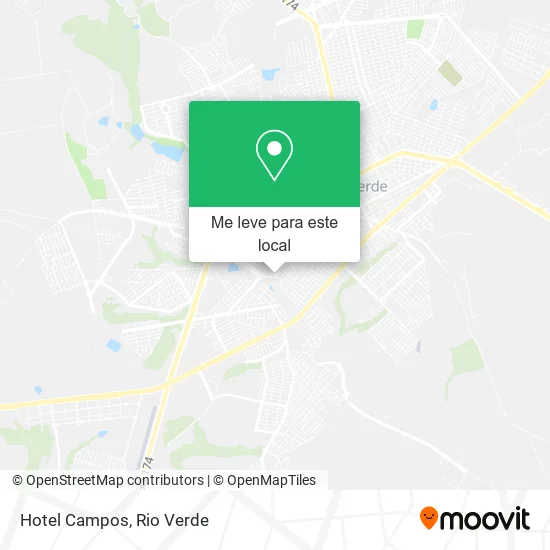 Hotel Campos mapa
