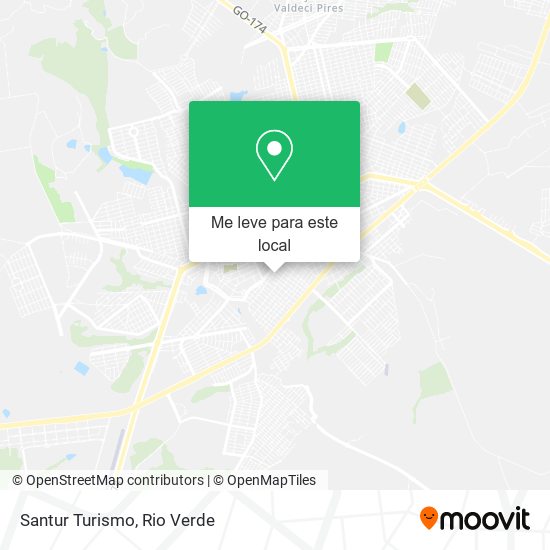 Santur Turismo mapa