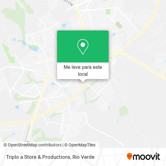 Triplo a Store & Productions mapa