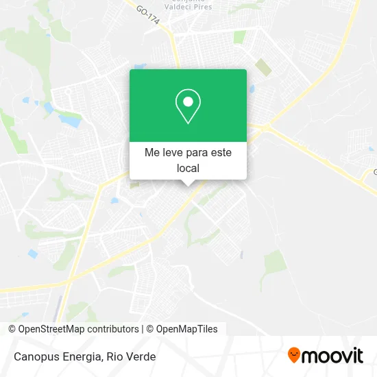 Canopus Energia mapa