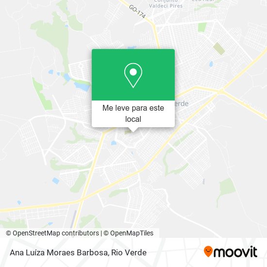 Ana Luíza Moraes Barbosa mapa