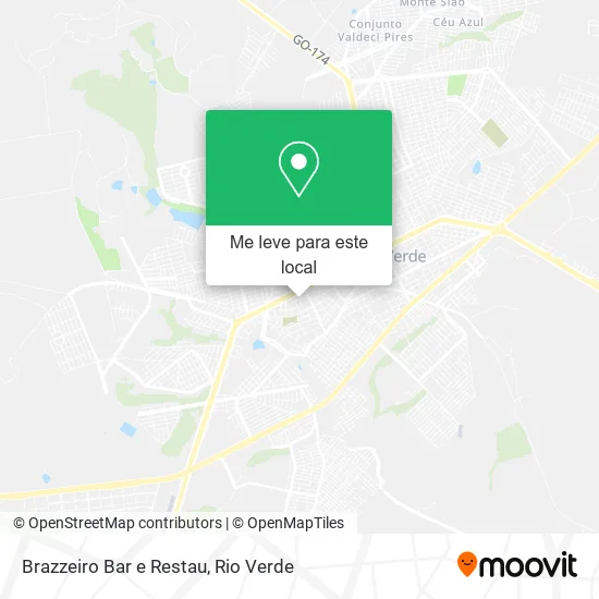 Brazzeiro Bar e Restau mapa