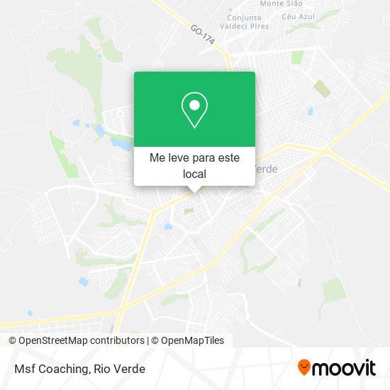 Msf Coaching mapa