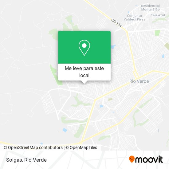 Solgas mapa