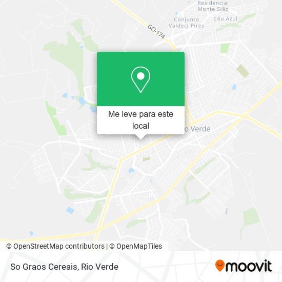 So Graos Cereais mapa
