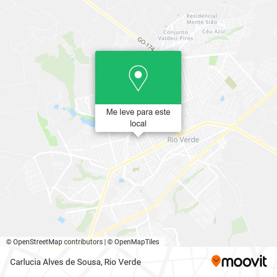 Carlucia Alves de Sousa mapa