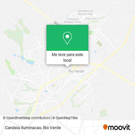 Candeia Iluminacao mapa